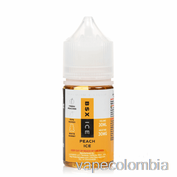 Kit Vape Completo Melocotón Hielo - Bsx Salt Series - 30ml 50mg